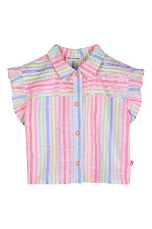 camiciaia righe con ruches BILLIEBLUSH KIDS | U22108Z41